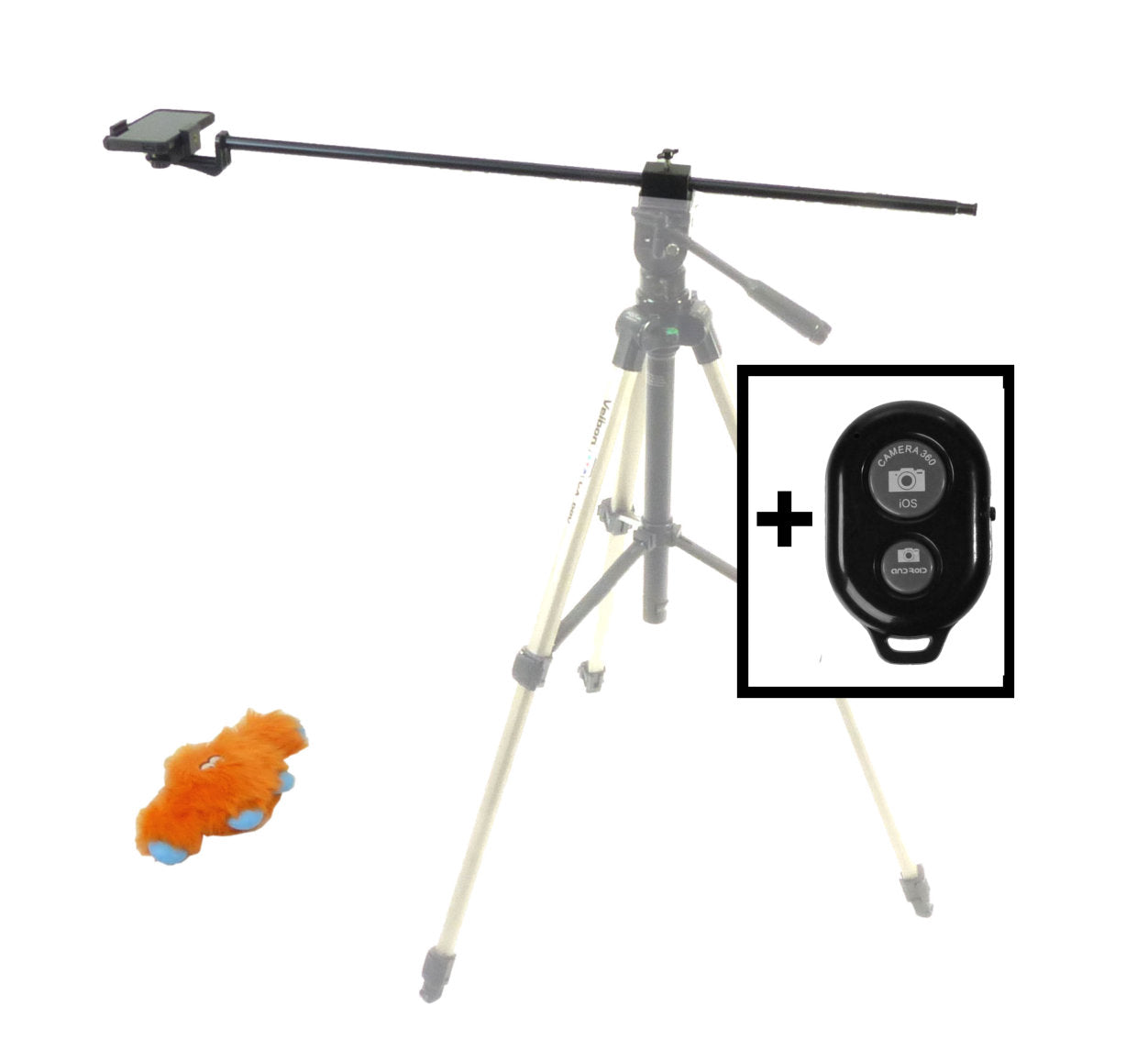 Support de caméra horizontal ALZO avec support rotatif pour